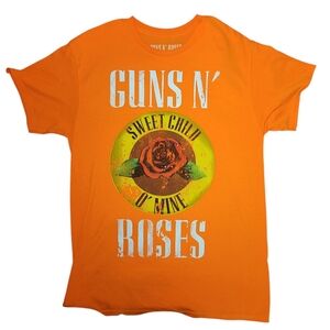 Orange Guns N' Roses Sweet Child O' Mine T-Shirt